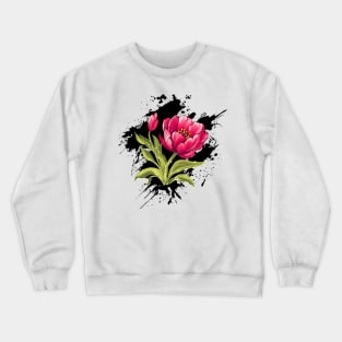 Bright Tulip - Ink Crewneck Sweatshirt